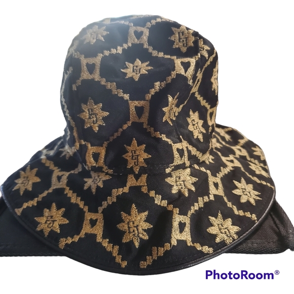 Vintage Eric Javits New York Women\'s Bucket Hat Monogram RARE!! main image 7